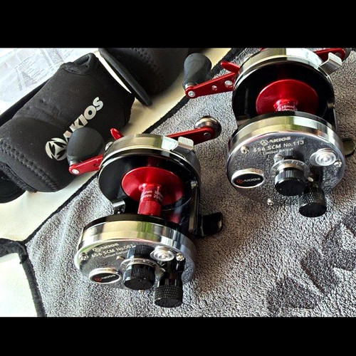 Akios 656 scm pair baitcast - akios,